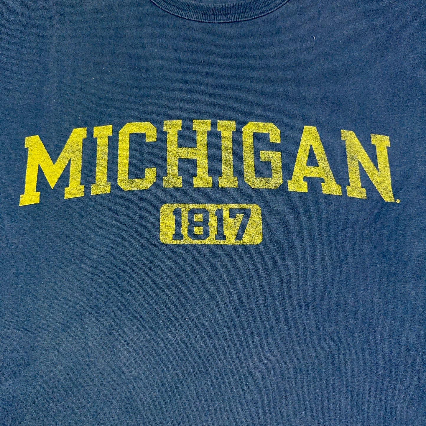 University of Michigan Navy Blue Chmpion Lone. Seeve Tee