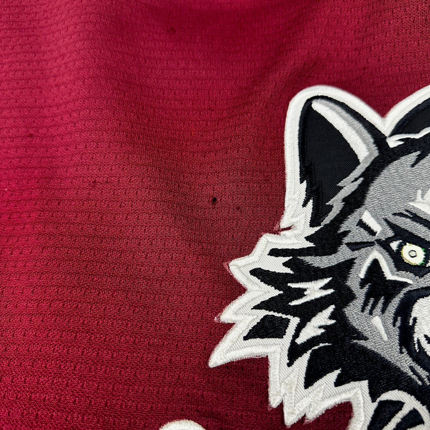 Vintage Chicago Wolves IHL Maroon Hockey Jersey