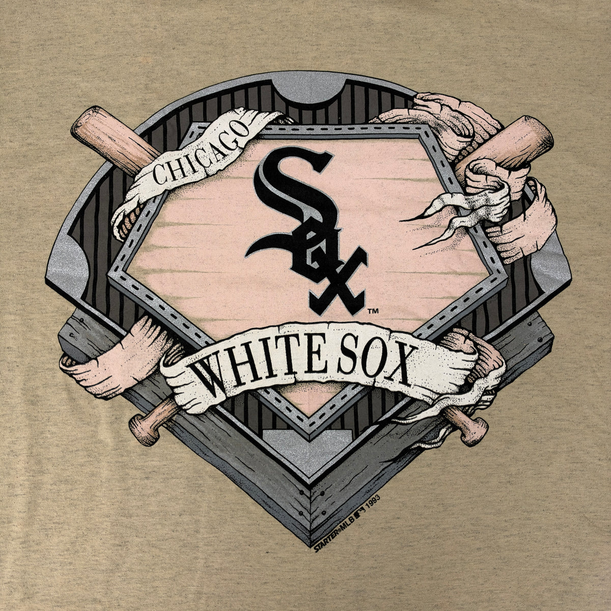 Vintage Chicago White Sox Shirt Homeplate Collection 1993