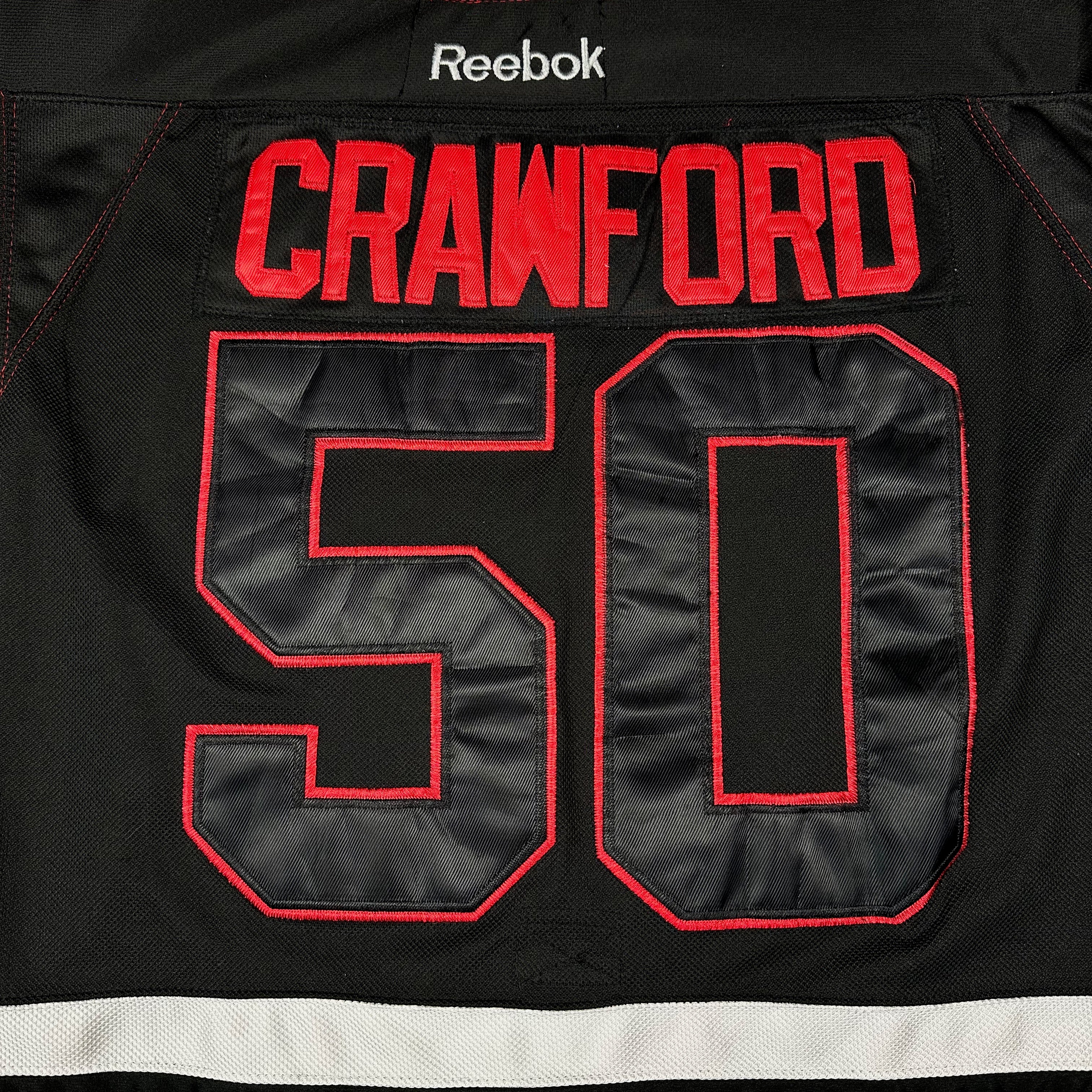 Black corey crawford jersey best sale