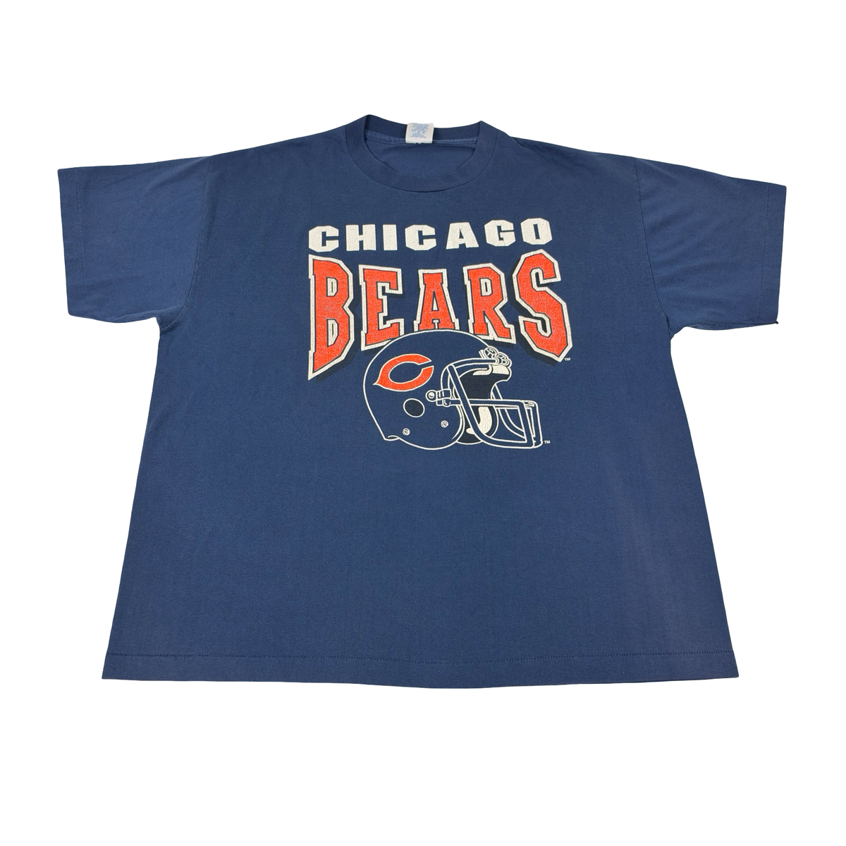 Vintage Chicago Bears Shirt Helmet Garan