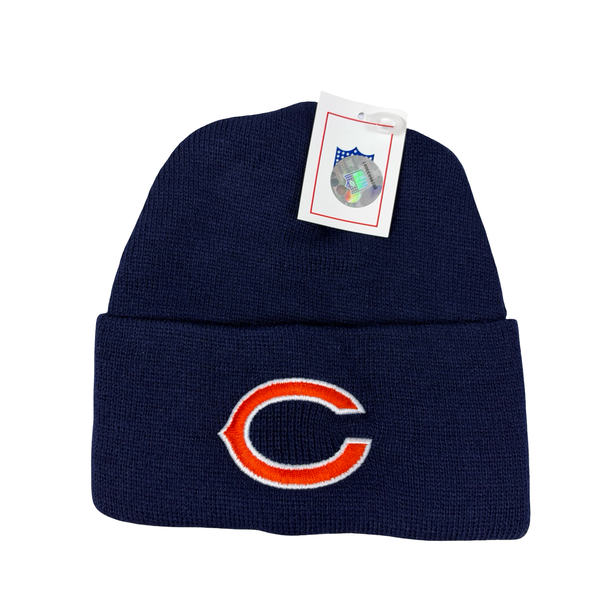 Vintage Chicago Bears Beanie NFL Y2K Blue