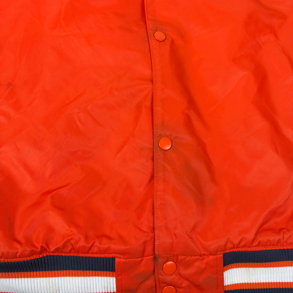 Vintage Chicago Bears Jacket Satin Reebok Orange