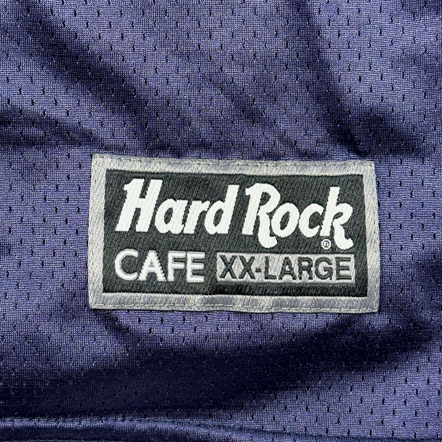 Vintage Hard Rock Cafe Phoenix Navy Blue Football Jersey