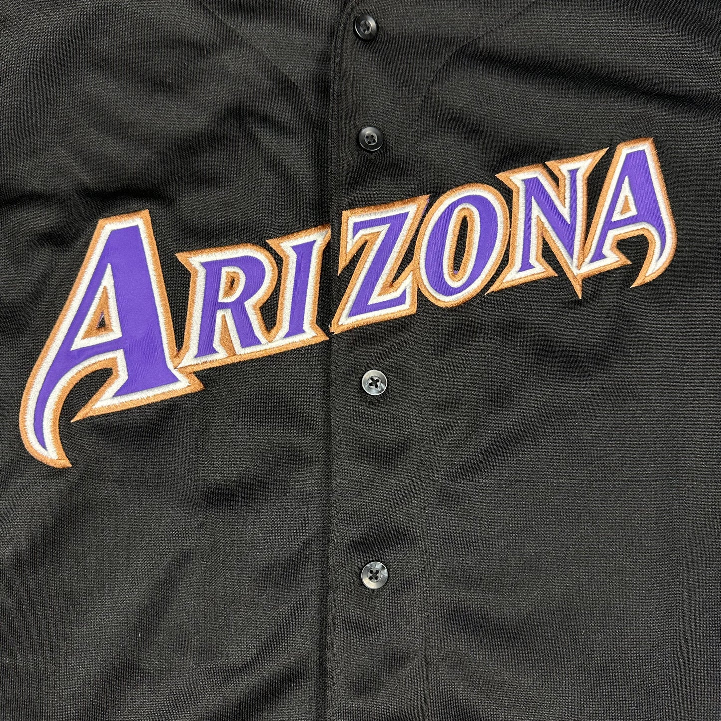 Vintage Arizona Diamondbacks Black Russell Athletic Baseball Jersey (New with tags)