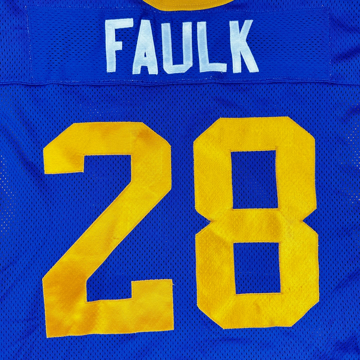 Vintage Marshal Faulk St. Louis Rams Football Jersey