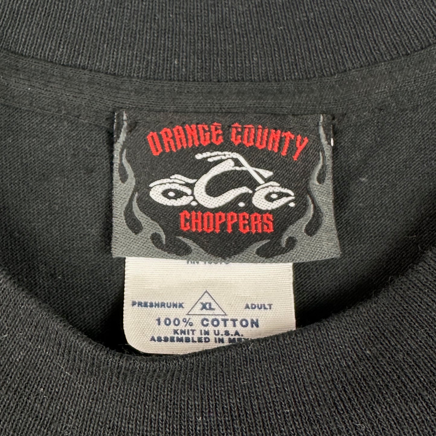 Vintage Orange County Choppers 2003 Black Tee