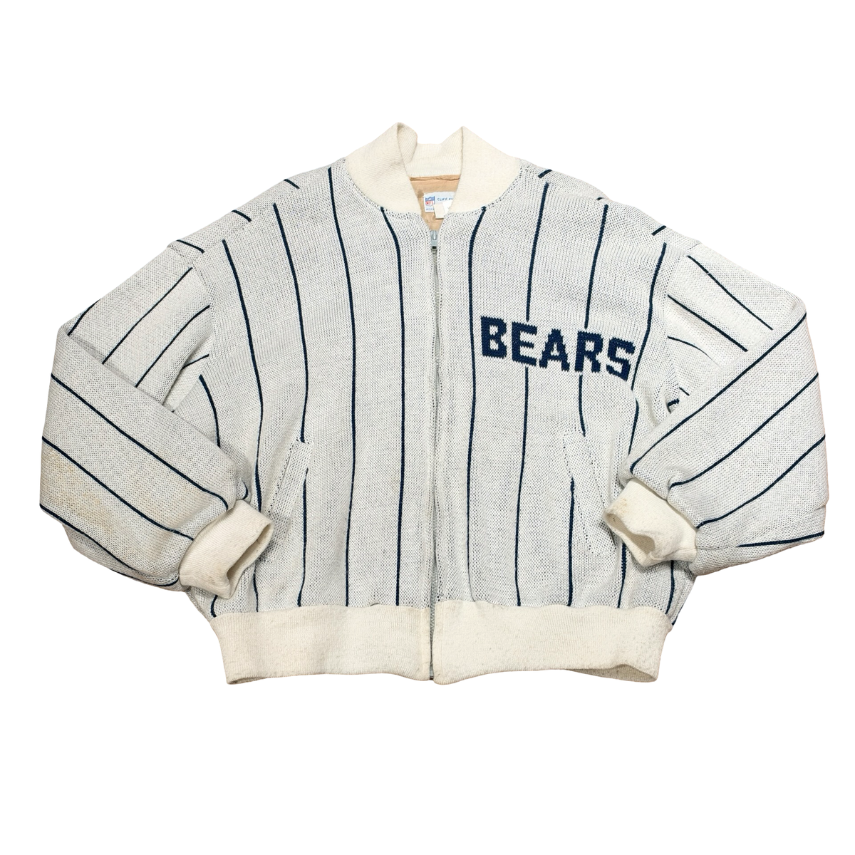 Vintage Chicago Bears Jacket Cliff Engle Knit