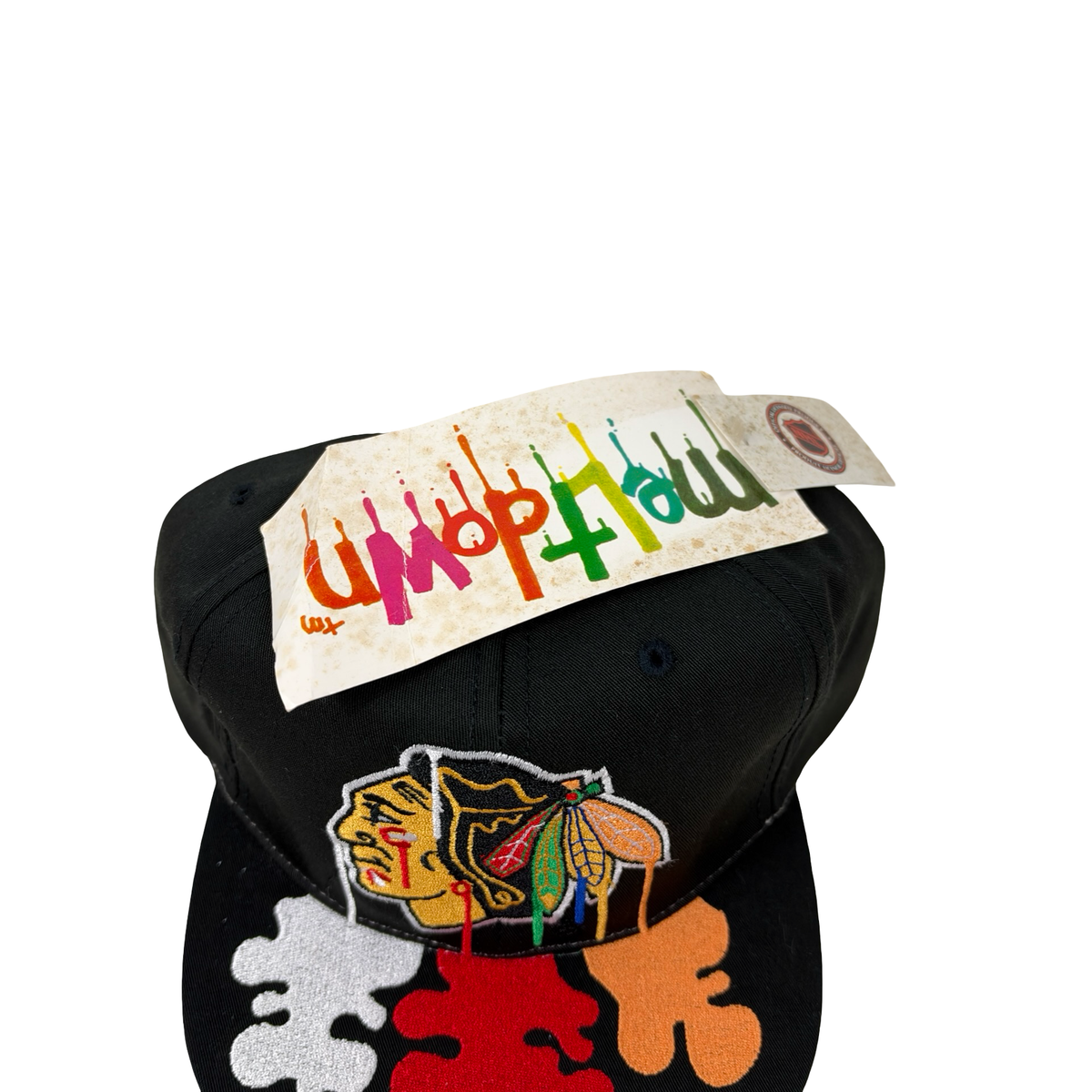 Vintage Chicago Blackhawks Meltdown Hat Youth