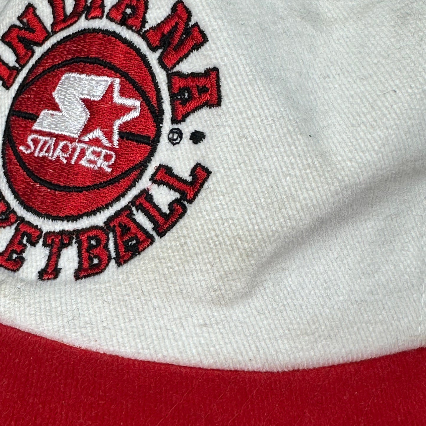 Vintage Indiana University Basketball Starter Snap Back Hat