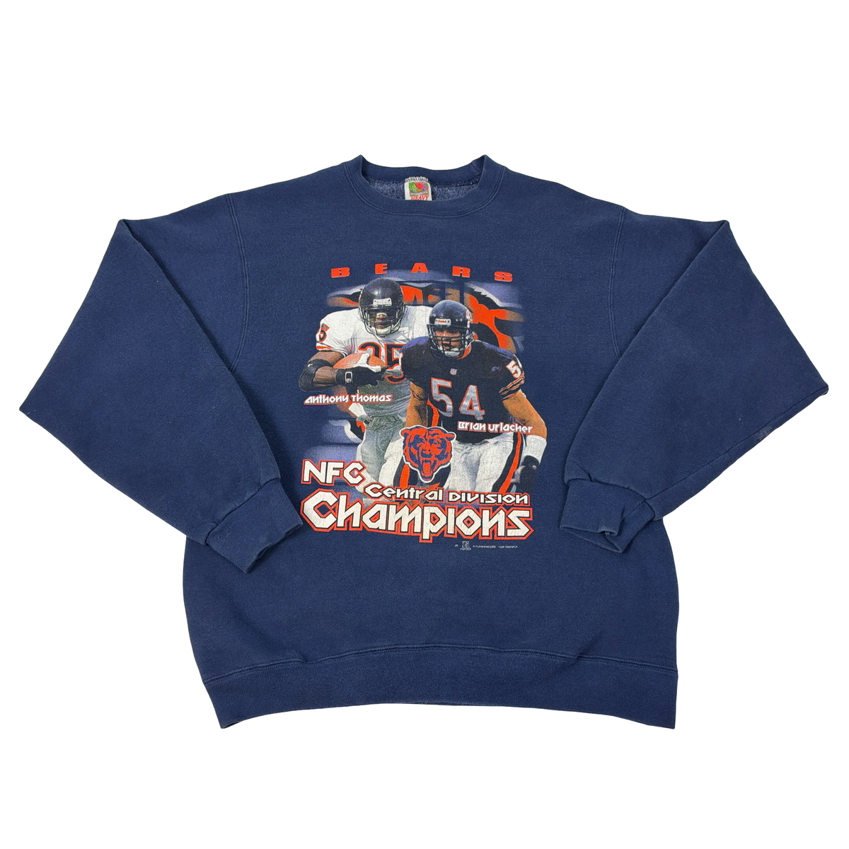 Vintage Chicago Bears Sweatshirt NFC Champions Brian Urlacher