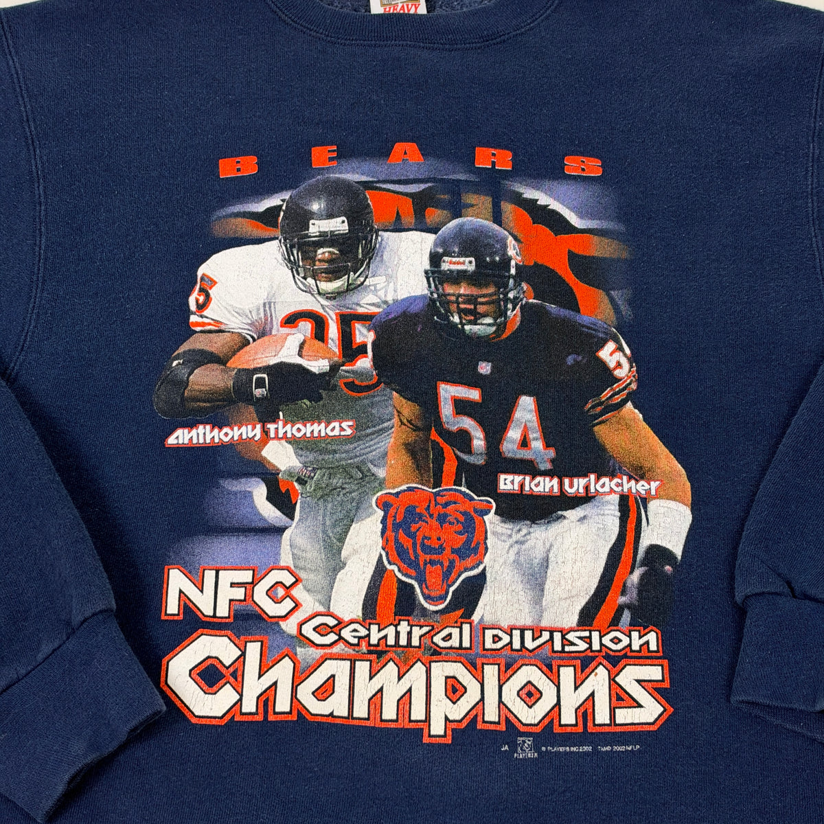 Vintage Chicago Bears Sweatshirt NFC Champions Brian Urlacher