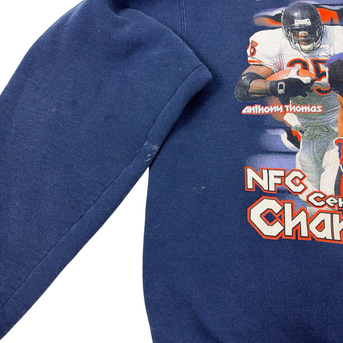 Vintage Chicago Bears Sweatshirt NFC Champions Brian Urlacher