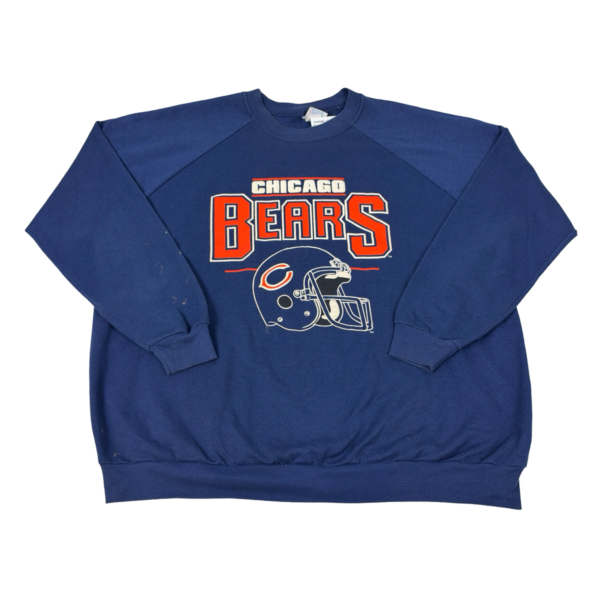 Vintage Chicago Bears Sweatshirt Helmet Garan
