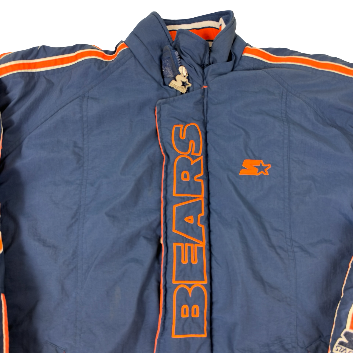 Vintage Chicago Bears Jacket Starter Puffer Full Zip