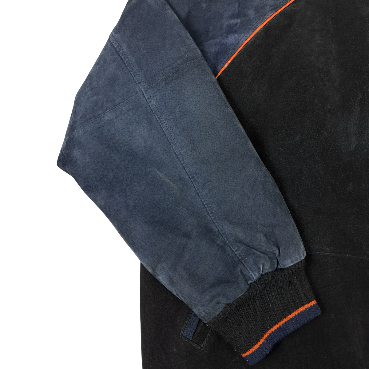 Vintage Chicago Bears Jacket Suede Leather NFL