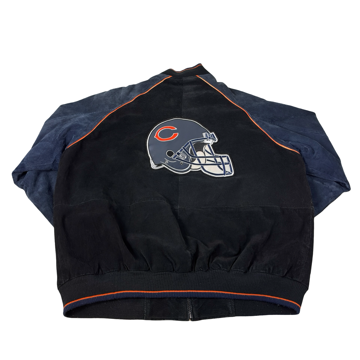 Vintage Chicago Bears Jacket Suede Leather NFL