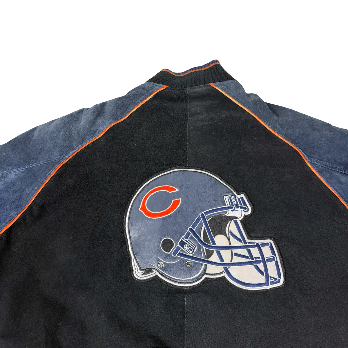 Vintage Chicago Bears Jacket Suede Leather NFL