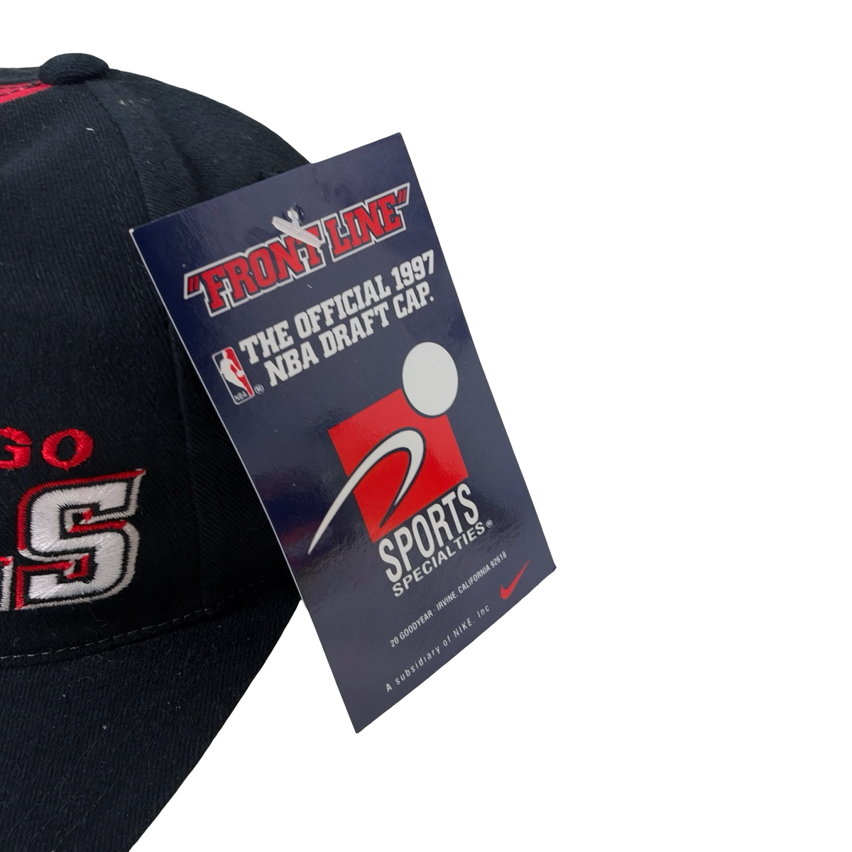 Vintage Chicago Bulls Hat Draft Day (New with Tags)