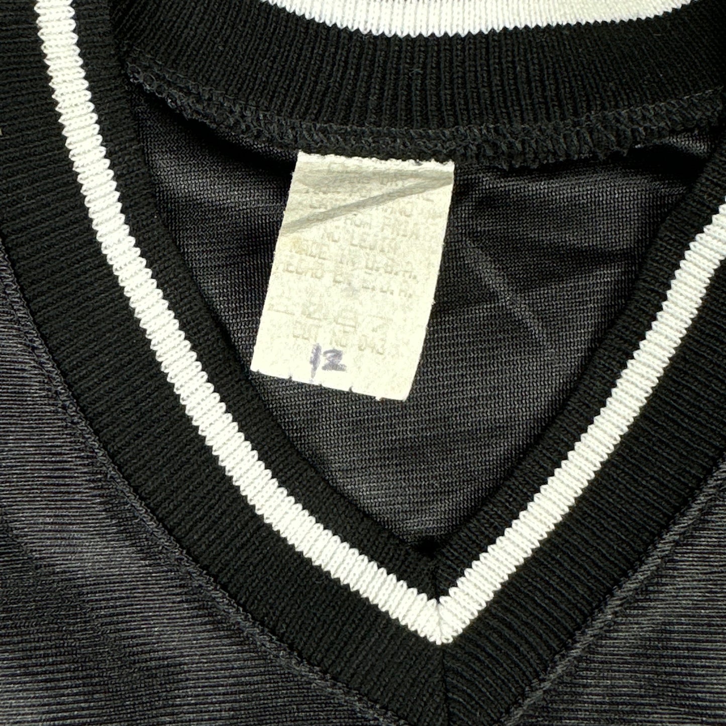 Vintage Y2K Hip Hop Black Mesh Jersey Tee