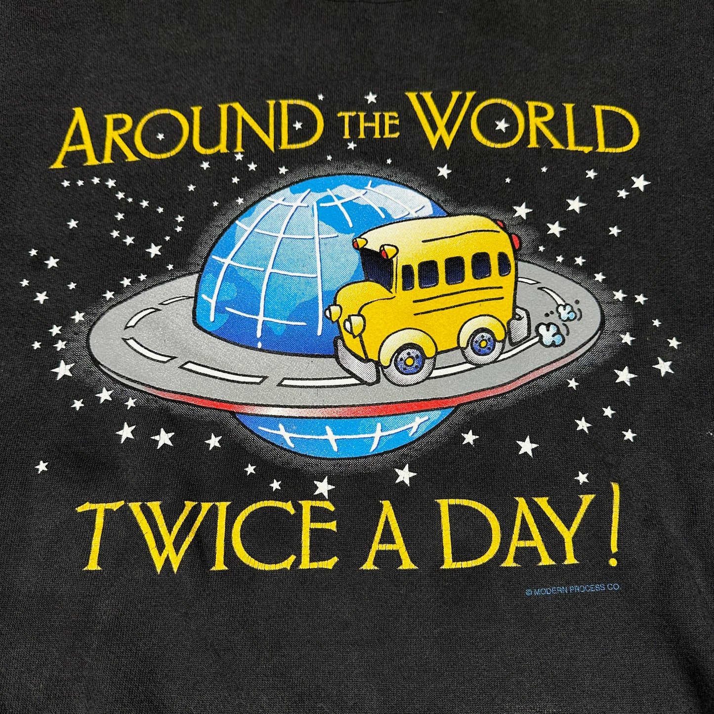 Vintage Around the World Twice a Day Sweatshirt