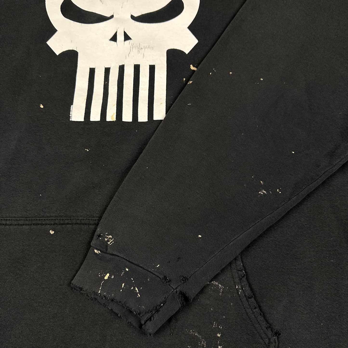 Vintage The Punisher Marvel Hoodie (Distressed)