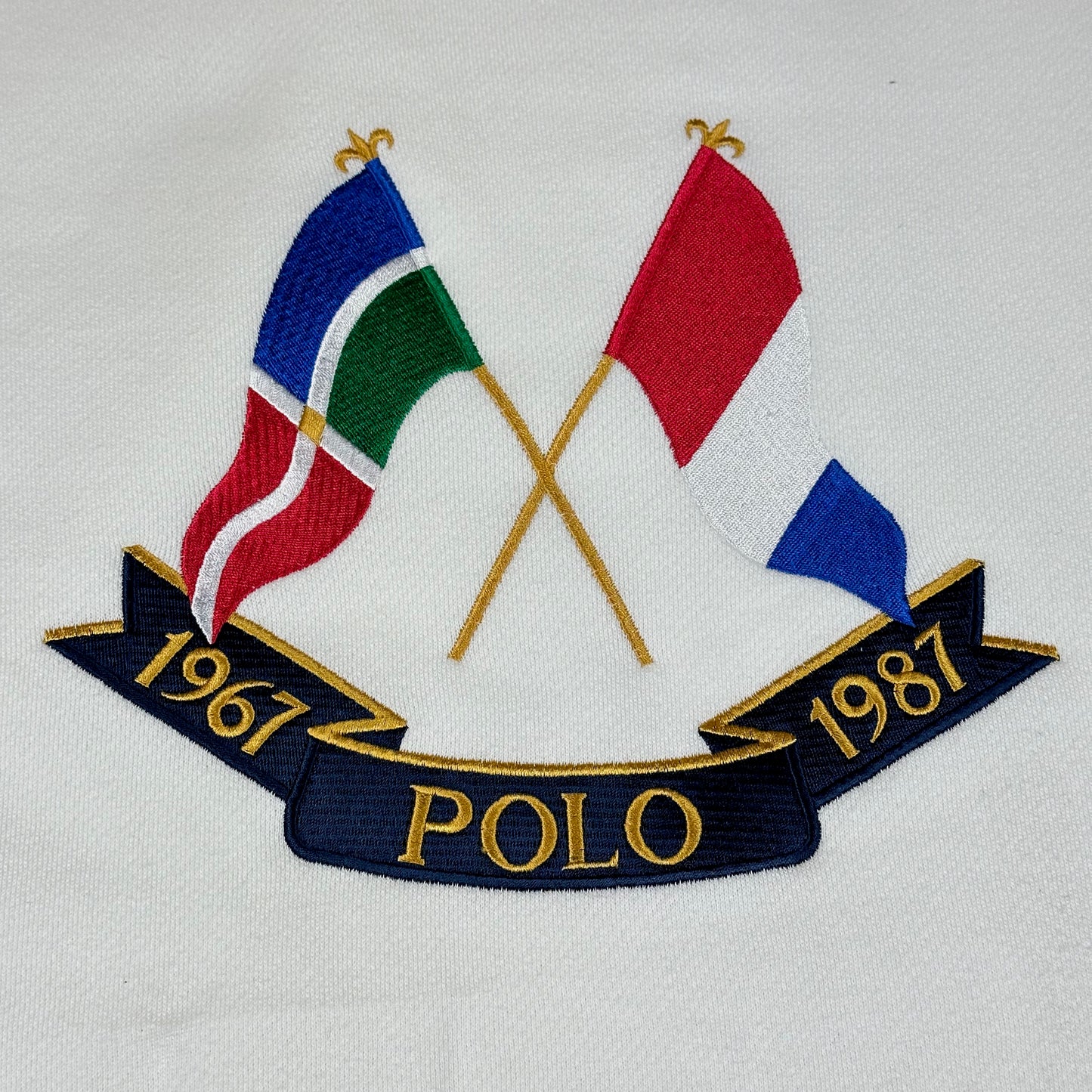 Polo Ralph Lauren Sweatshirt Color Bock Flag