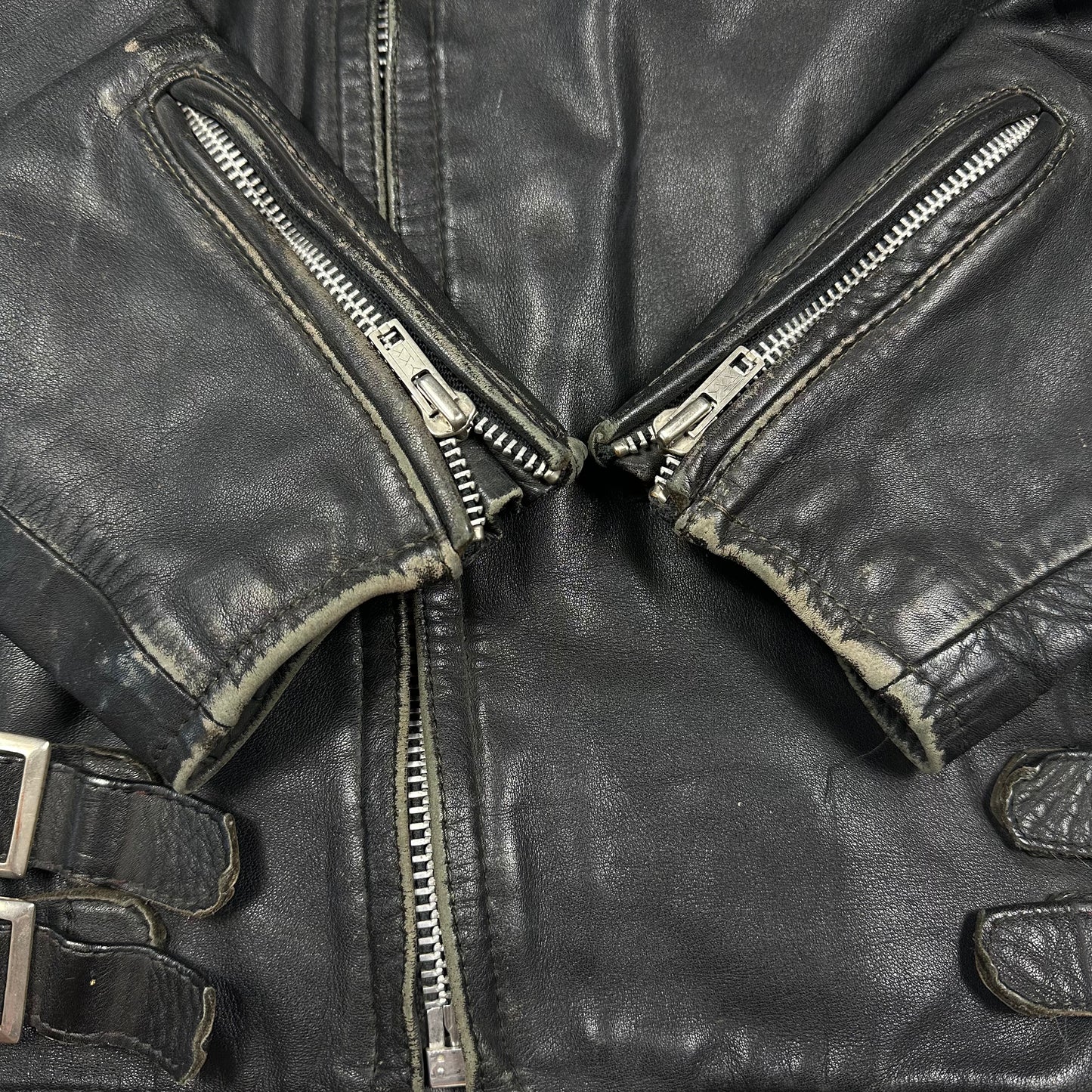 Vintage Harley Davidson Hein Gericke Black Leather Jacket