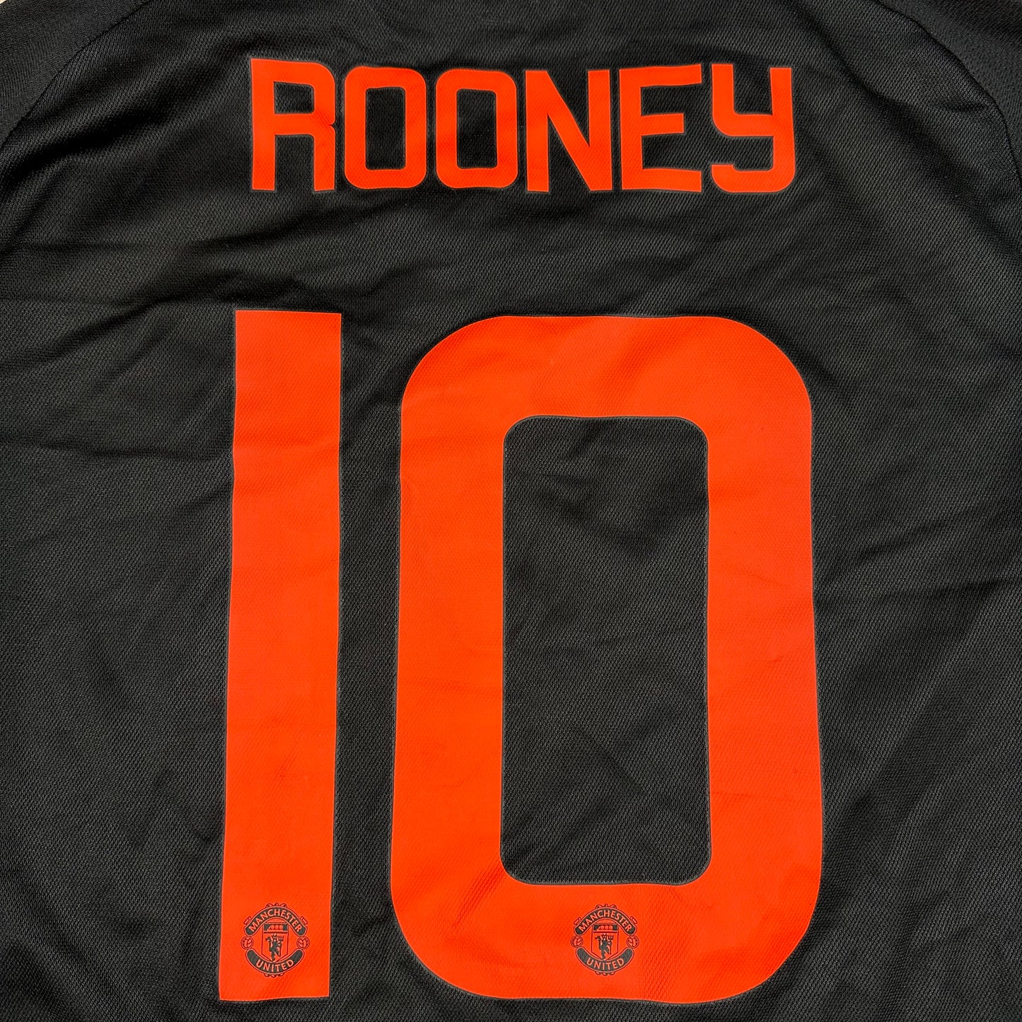 Wayne Rooney Manchester United adidas Black Third Soccer Jersey