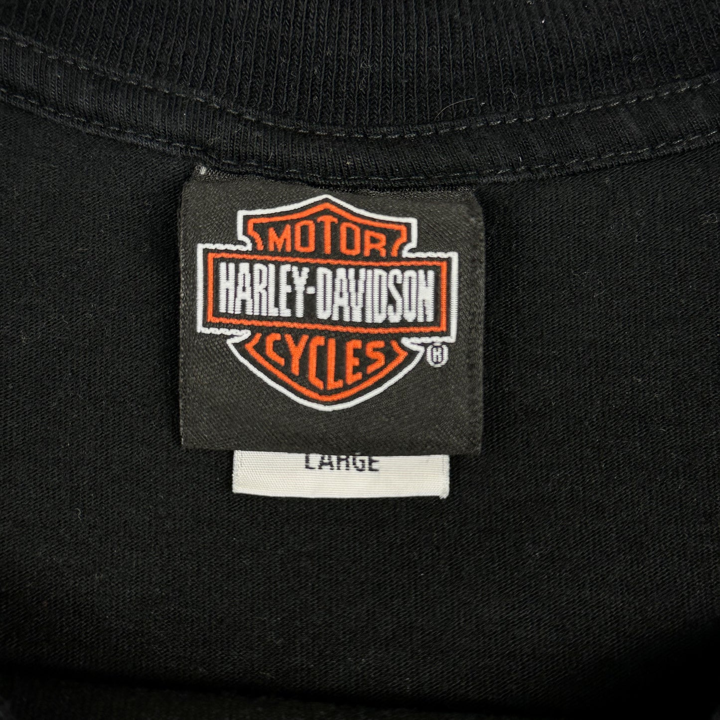 Harley Davidson Motorcycles 2007 Thiensville Wisconsin Black Tee