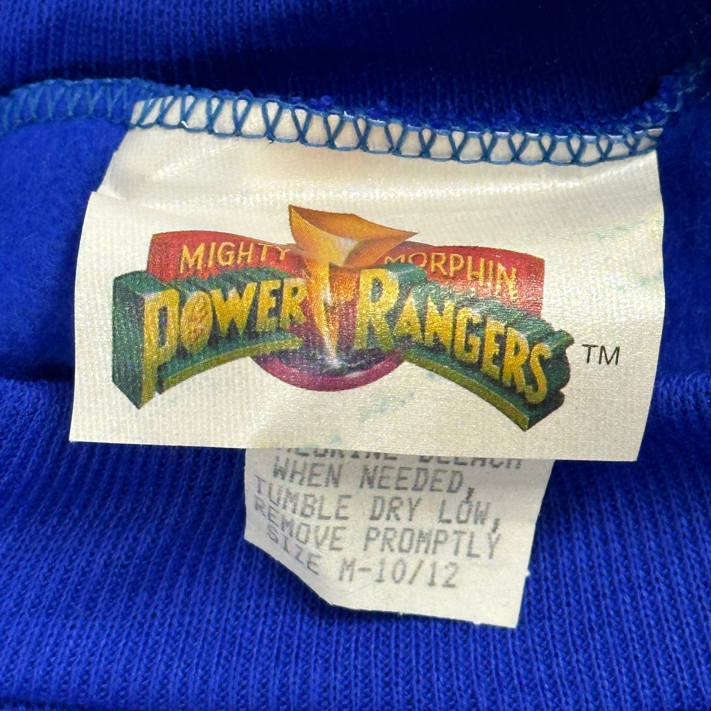 Vintage Power Rangers Sweatshirt Mighty Morphin