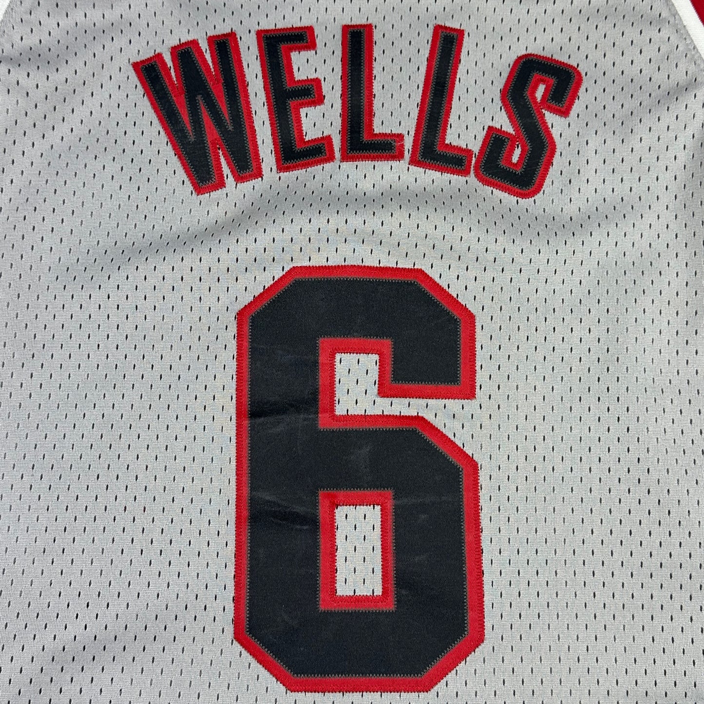 Bonzi Wells Nike Portland Trailblazers Gray Basketball Jersey