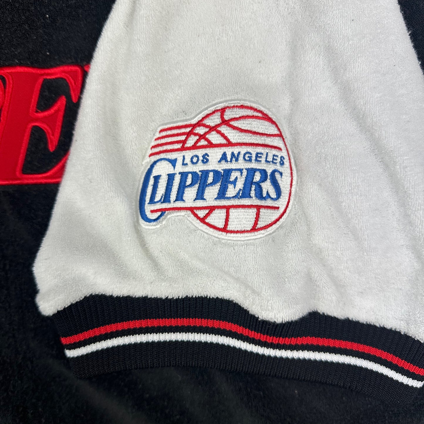 Vintage Los Angeles Clippers Jersey Velour Warm up