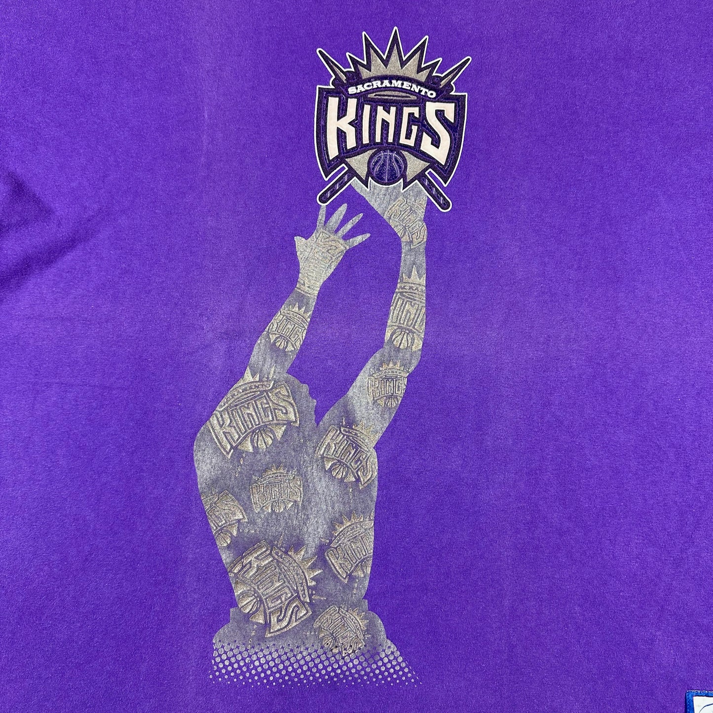 Vintage Sacramento Kings Shirt Unk Shooting Logo