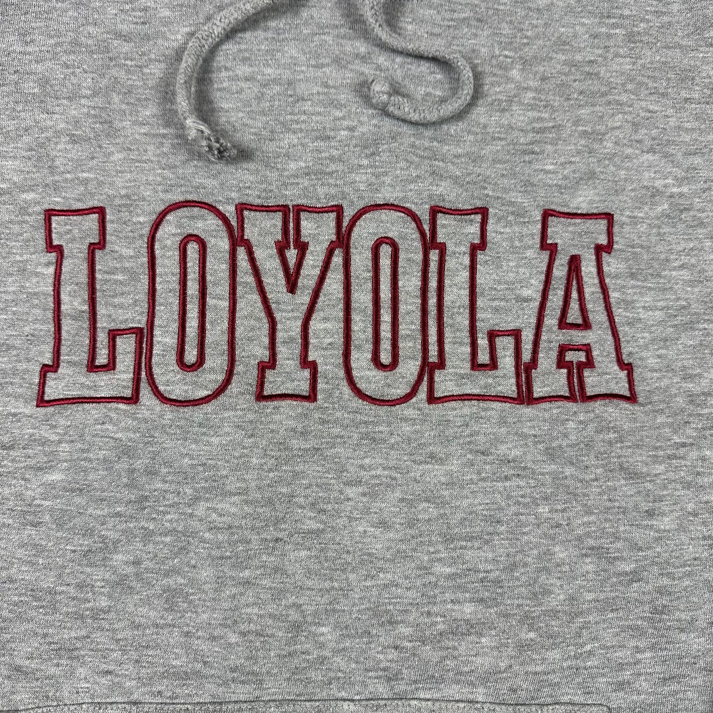 Vintage Loyola University Hoodie  Embroidered