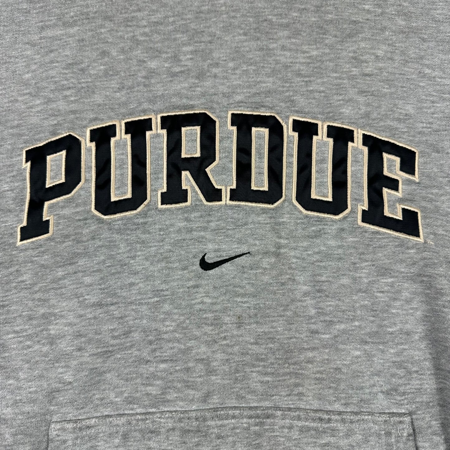 Vintage Purdue University Hoodie Nike Middle Swoosh