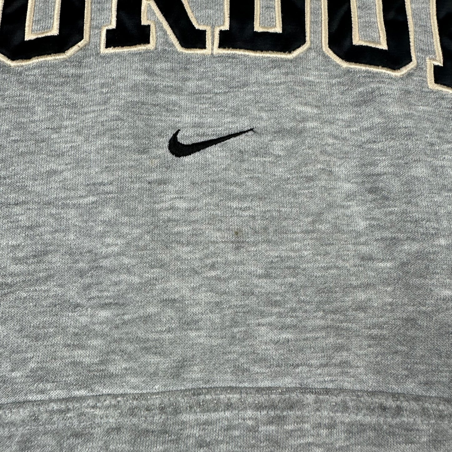 Vintage Purdue University Hoodie Nike Middle Swoosh