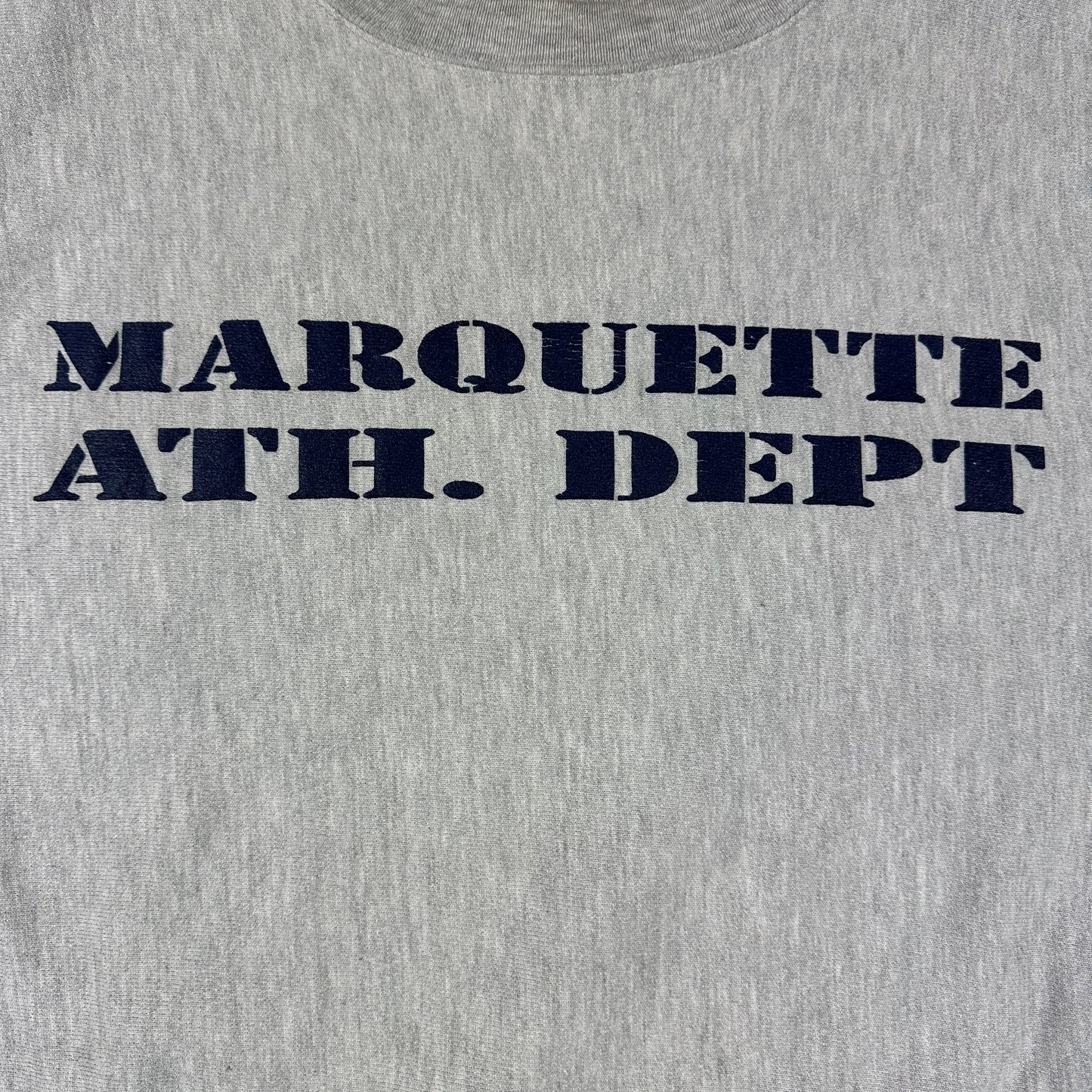 Vintage Marquette University Sweatshirt Champion Reverse Weave Athletic Department