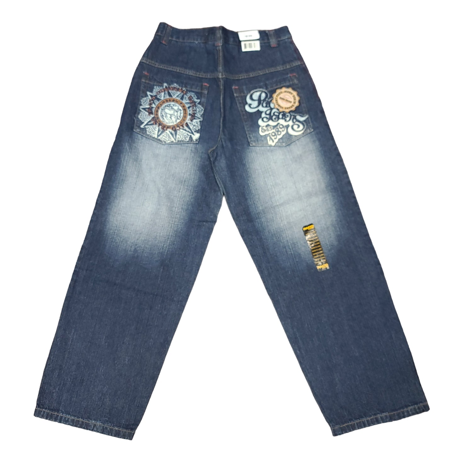 Vintage Y2K Embroidered Denim Paco Jeans