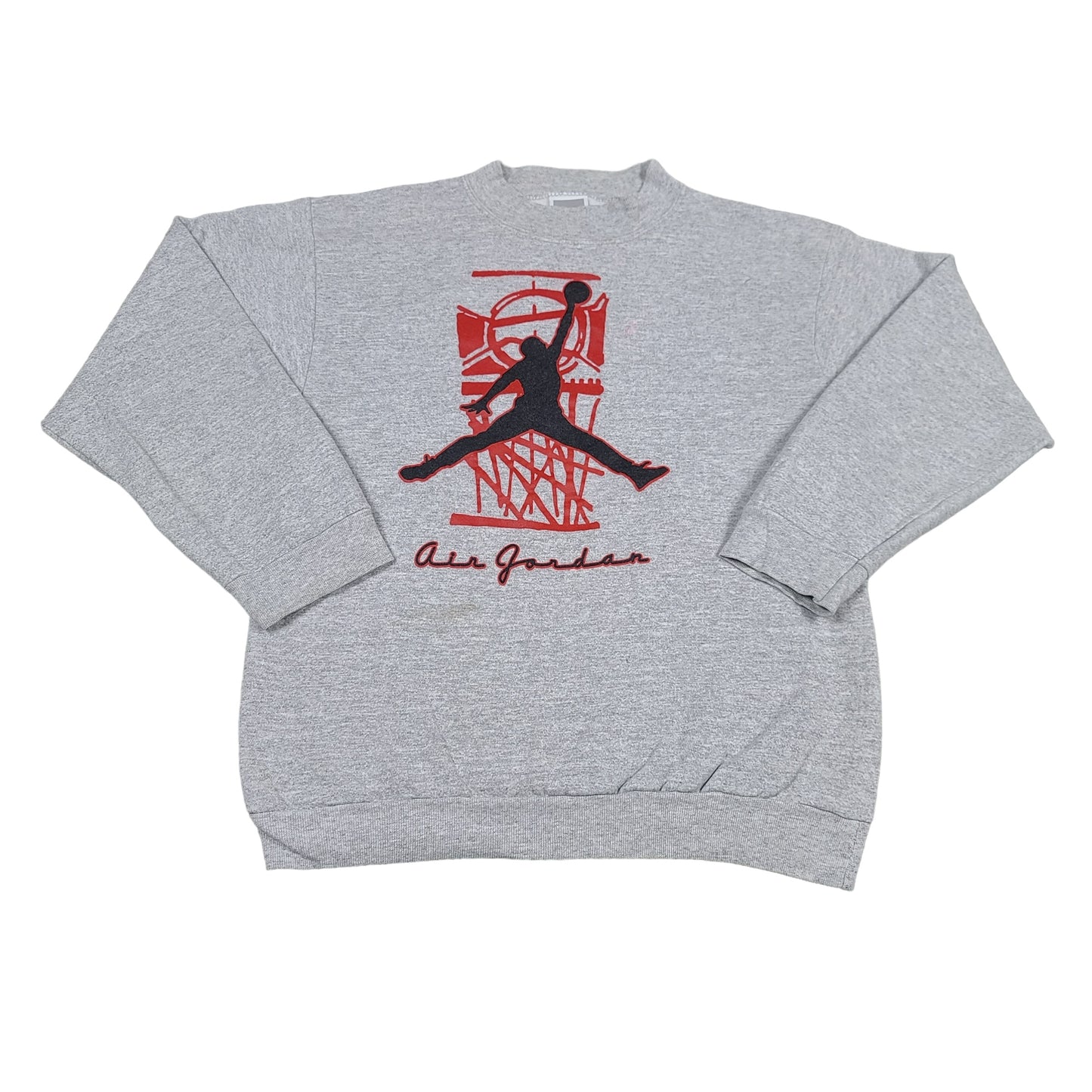 Vintage Nike Air Jordan Gray Youth Sweatshirt