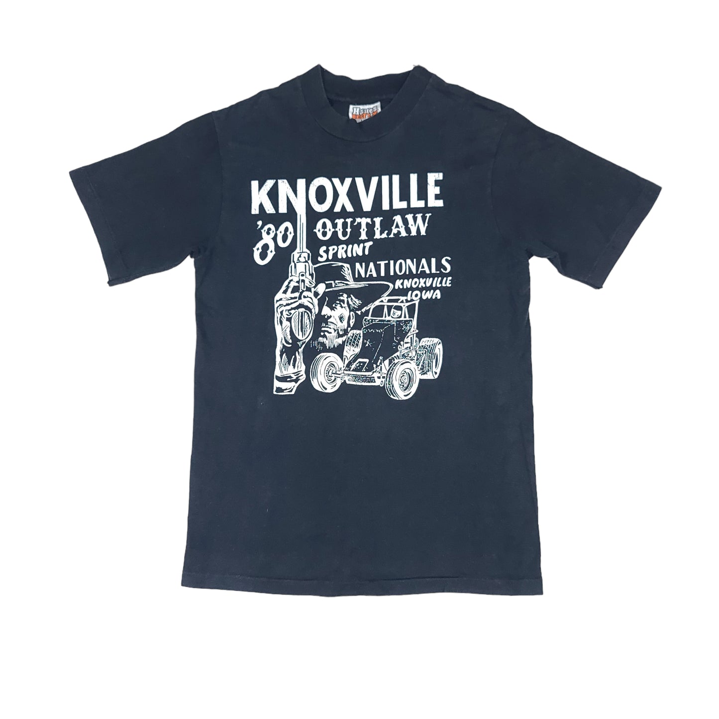 Vintage 1980 Knoxville Outlaw Sprint Nationals Tee