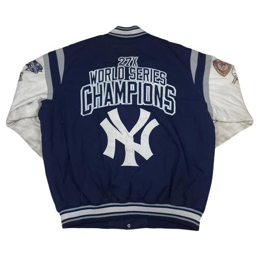 NY Yankees 27x World Series Champs Hooded Jacket