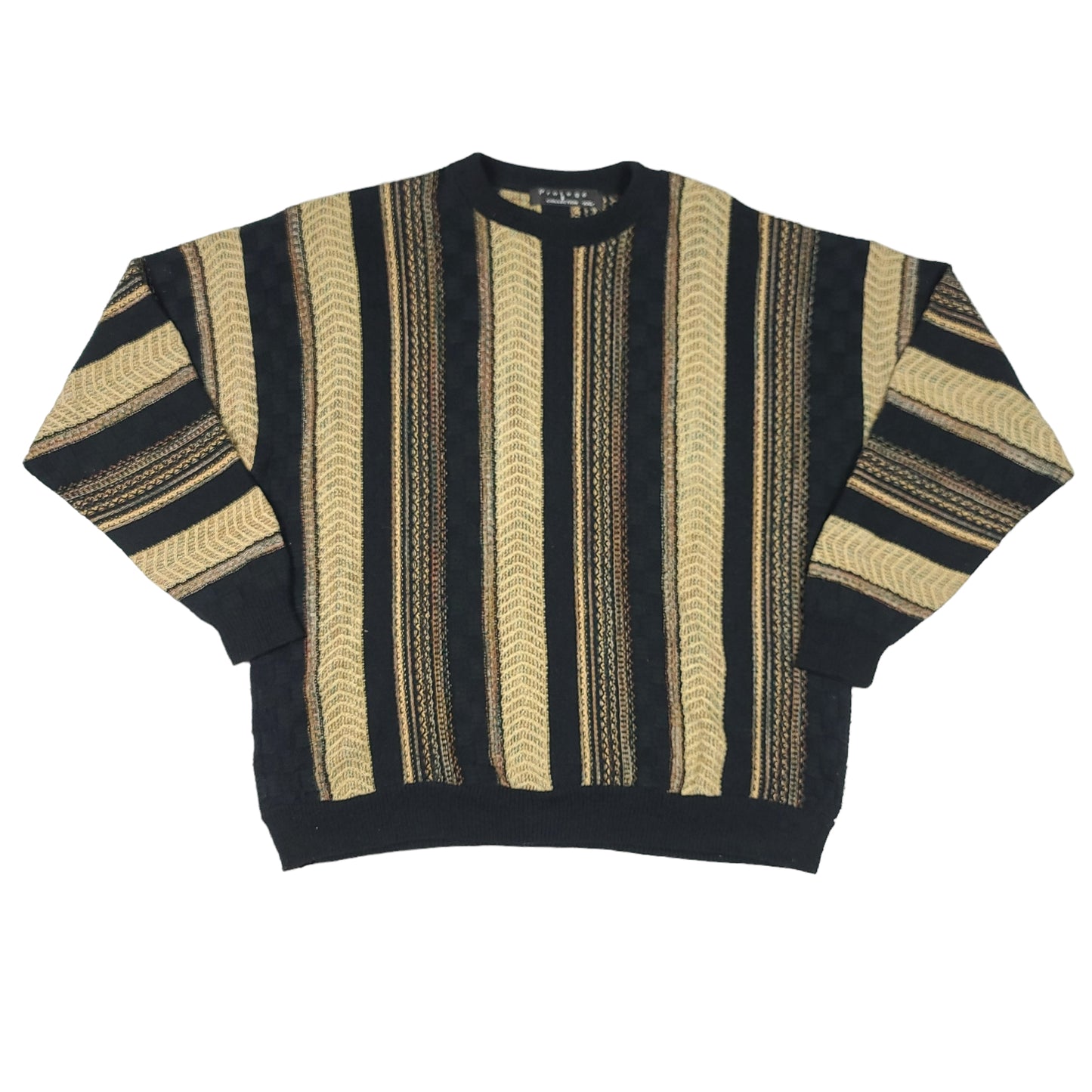 Protoge Black & Beige Coogi Style Sweatshirt