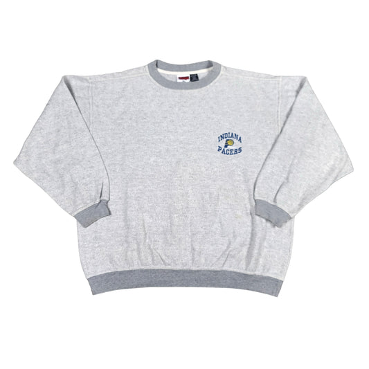 Vintage Indiana Pacers The Edge Reverse Gray Sweatshirt