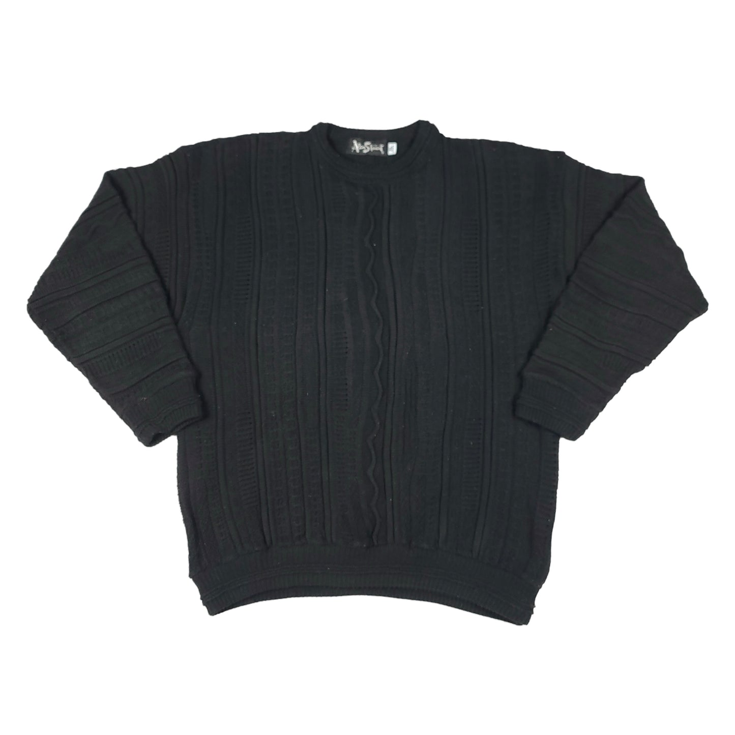 Alan Stewart Black Coogi Style Sweatshirt