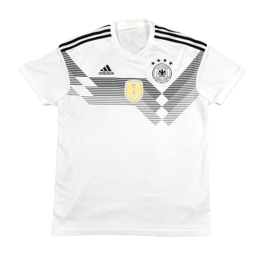 Germany adidas 2018 White Home Soccer Jersey