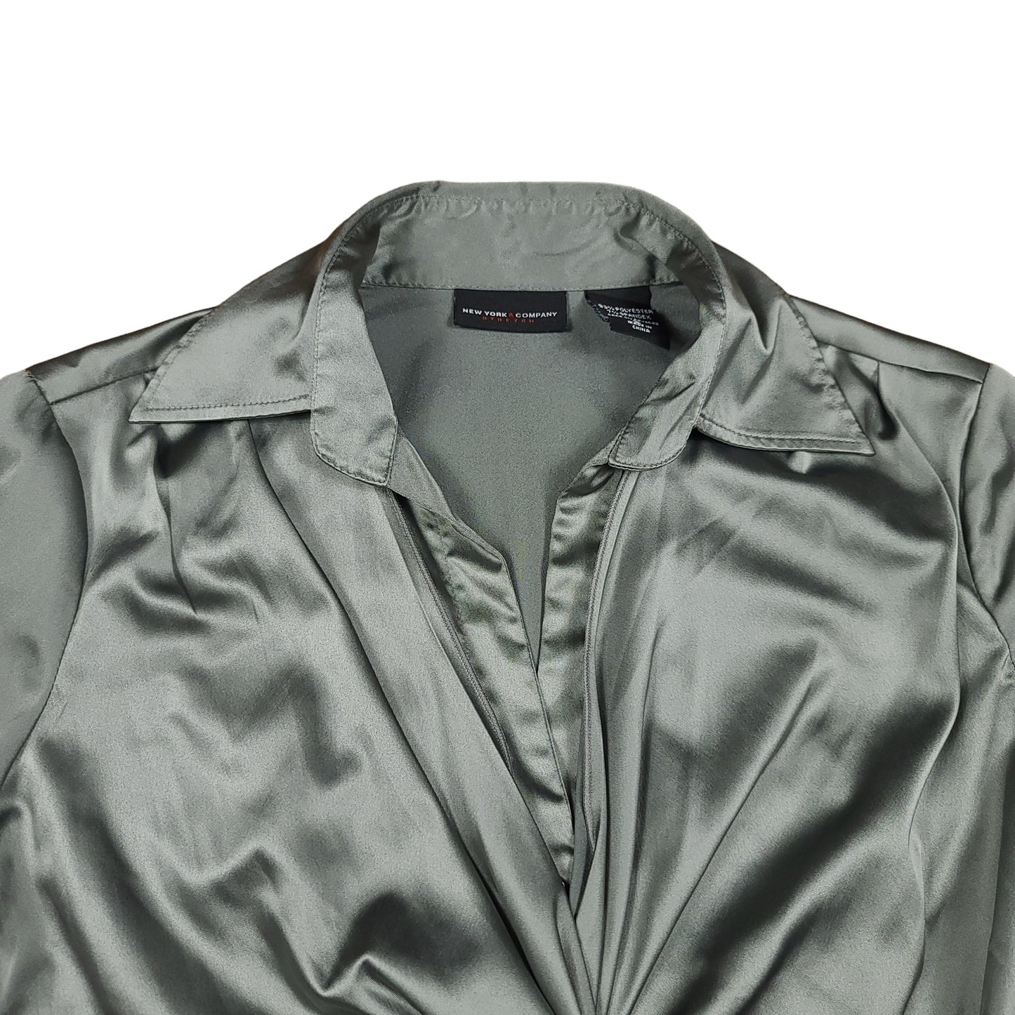 New York & Company Gray Shirt