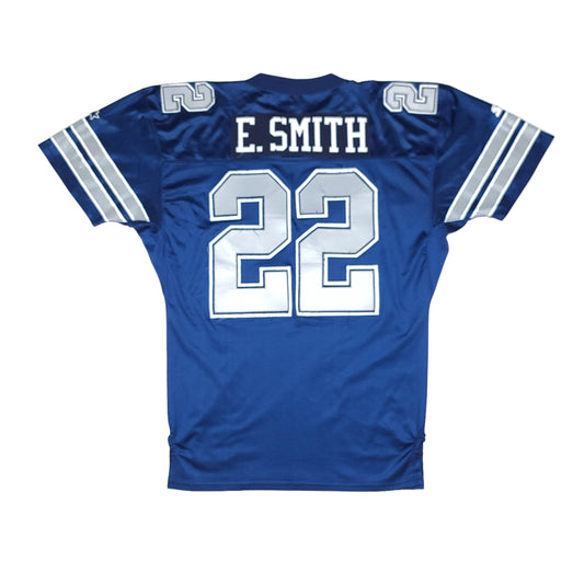 Vintage Emitt Smith Dallas Cowboys Authentic Starter Blue Jersey