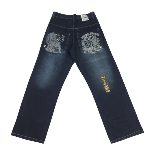 Vintage Y2K Paco Jeans White Lion Pants