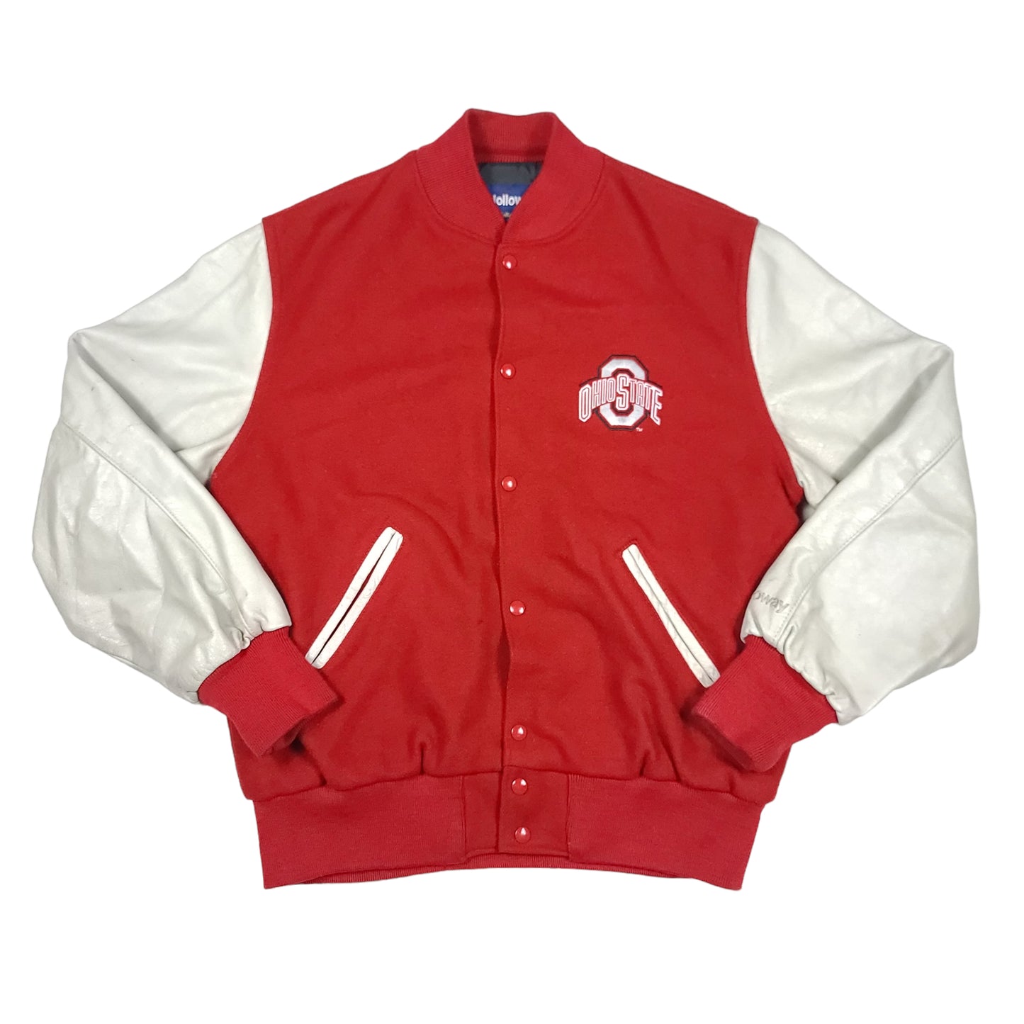 Vintage Ohio State University Wool Leather Letterman Jacket